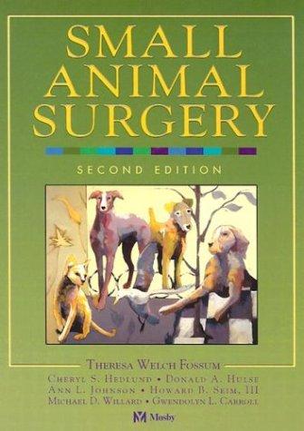 Portada de Cirugia en pequenos animales