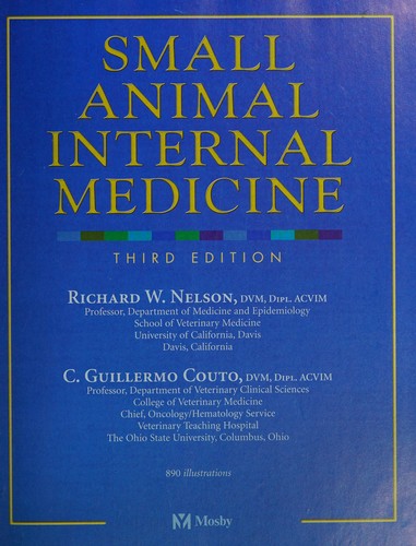Portada de Medicina interna de pequenos animales